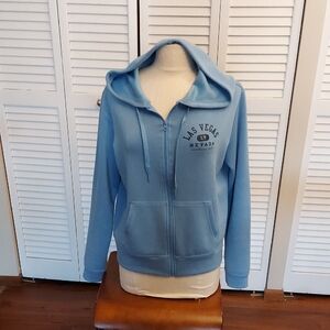Ocean Drive Light Blue Las Vegas Hoodie